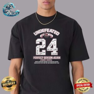 South Carolina Gamecock Finishes The Regular Season Undefeated For The 2nd-Consecutive Year Unisex T-Shirt