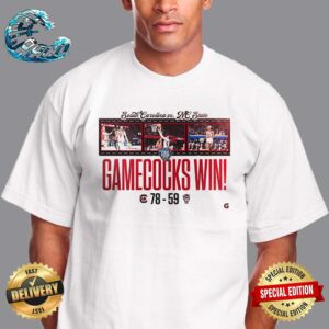 South Carolina Gamecock Win The NC State At March Madness Final Four 2024 With 78 59 Points Classic T-Shirt