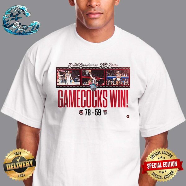 South Carolina Gamecock Win The NC State At March Madness Final Four 2024 With 78 59 Points Classic T-Shirt