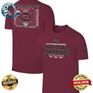 South Carolina Gamecocks 2024 NCAA Women’s Basketball National Champions Bracket Classic T-Shirt