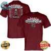 South Carolina Gamecocks Fanatics 2024 NCAA Women’s Basketball National Champions Schedule Two Sides Print Classic T-Shirt