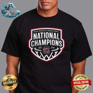 South Carolina Gamecocks 2024 NCAA Women’s Basketball National Champions Official Logo Unisex T-Shirt