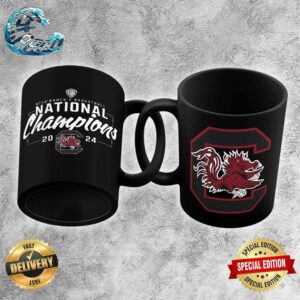 South Carolina Gamecocks Fanatics 2024 NCAA Women’s Basketball National Champions Classic Logo Coffee Ceramic Mug