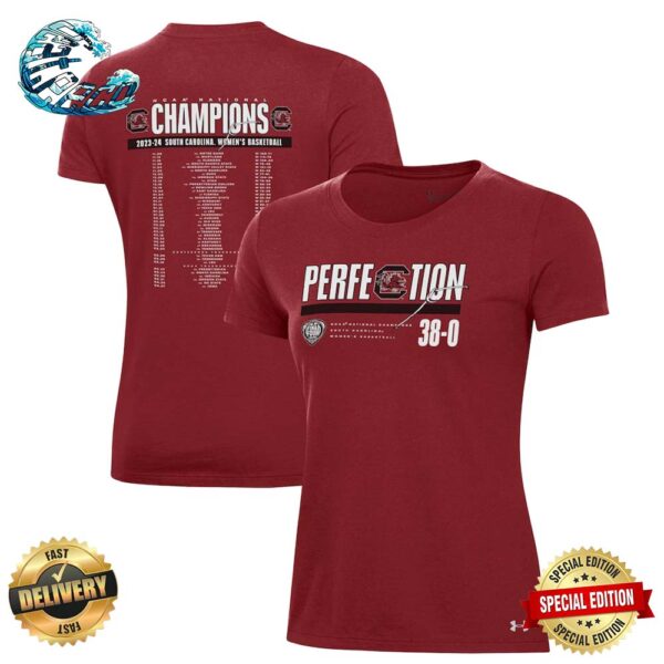 South Carolina Gamecocks National Champions 2024 NCAA Women’s Basketball March Madness Two Sides Print Classic T-Shirt