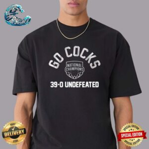 South Carolina Gamecocks Women’s Basketball Go Cocks 2024 National Champions Classic T-Shirt