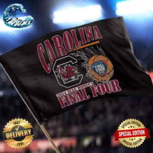 South Carolina Women’s 2024 NCAA Women’s Basketball Tournament March Madness Final Four Two Sides Garden House Flag