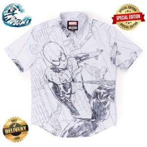 Spider-Man Web Surfing RSVLTS Collection Summer Hawaiian Shirt