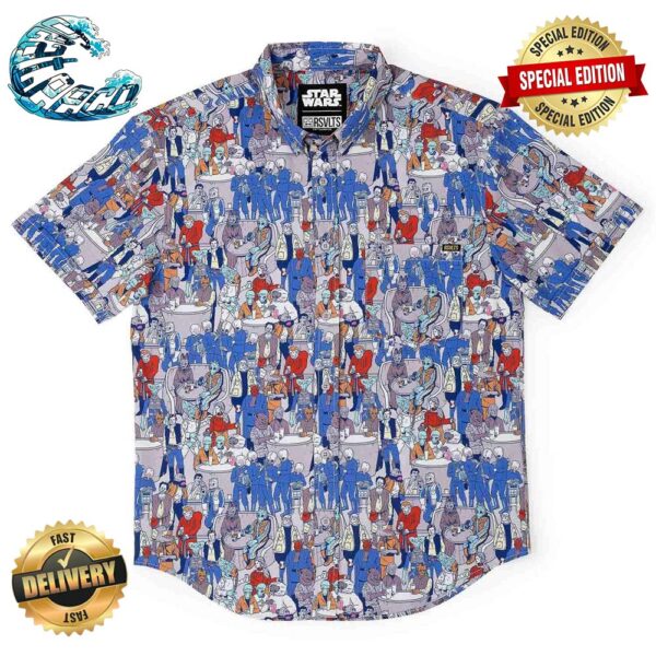 Star Wars Cantina RSVLTS Collection Summer Hawaiian Shirt