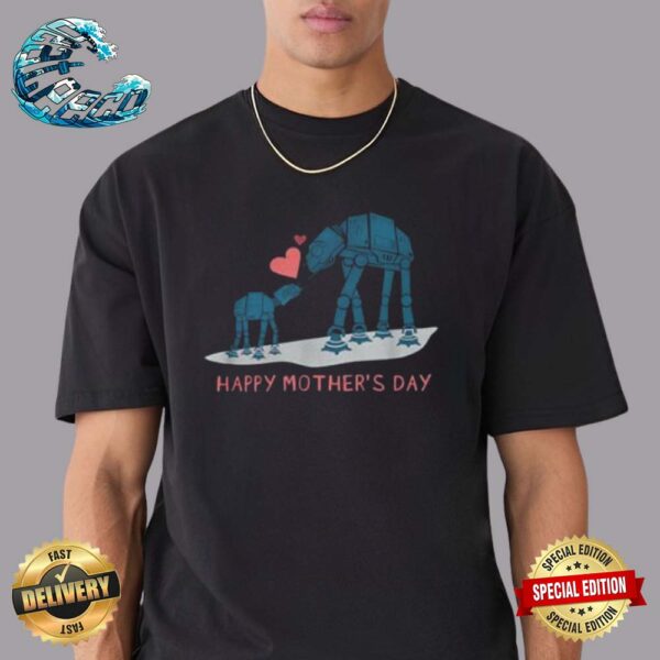 Star Wars Day 2024 AT-AT Walkers Happy Mother’s Day Vintage T-Shirt