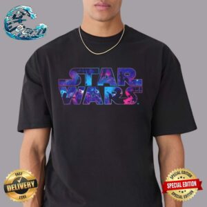 Star Wars Day Logo Retro 90s Twinkling Stars Unisex T-Shirt