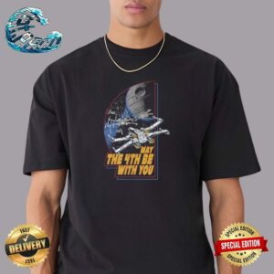 Star Wars Day May The 4th Be With You Vintage Space Battle Unisex T-Shirt