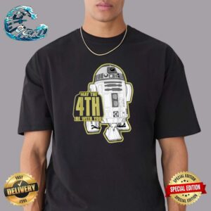 Star Wars Day R2-D2 May The 4th Be With You Sticker Classic T-Shirt