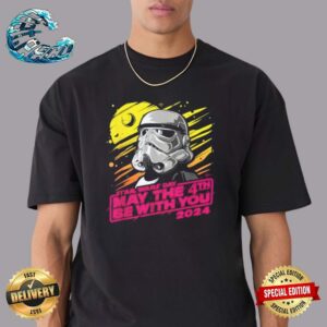 Star Wars Day Stormtrooper May The 4th Be With You 2024 Premium T-Shirt