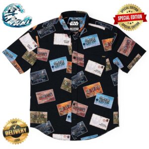 Star Wars Greetings From Far Far Away RSVLTS Collection Summer Hawaiian Shirt