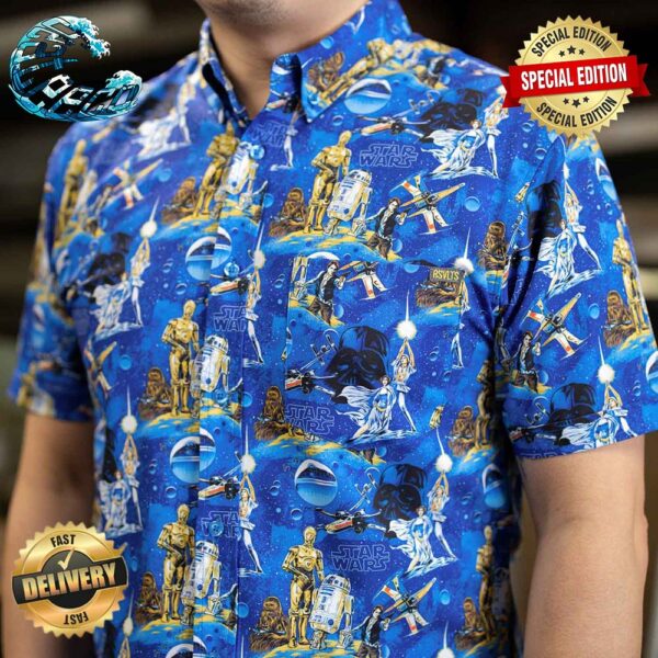 Star Wars Luke Sleepwalker RSVLTS Collection Summer Hawaiian Shirt