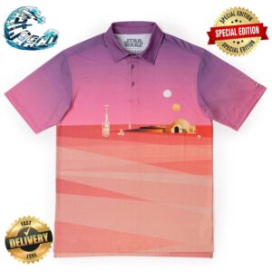 Star Wars Rising Suns Scene RSVLTS Collection All Day Unisex Polo Shirt