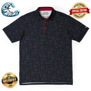 Star Wars Shades of Vader Pattern RSVLTS Collection All Day Unisex Polo Shirt