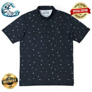 Star Wars Stay On Target Pattern RSVLTS Collection All Day Unisex Polo Shirt