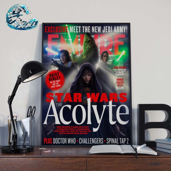 Star Wars The Acolyte Exclusive Meet The New Jedi Army On The New Empire Magazine Covers Wall Decor Poster Canvas