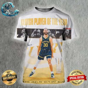 Steph Curry Is Your 2024 NBA Most Clutch Player Of The Year 3D Shirt