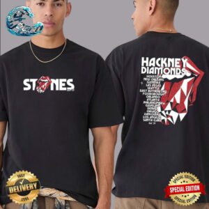 Stones Hackney Diamonds Tour 2024 Two Sides Print Classic T-Shirt