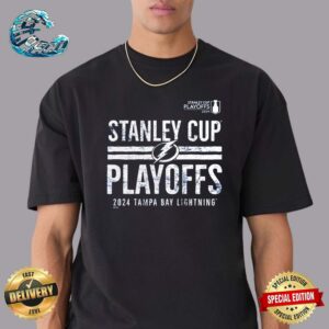 Tampa Bay Lightning NHL 2024 Stanley Cup Playoffs Crossbar Classic T-Shirt