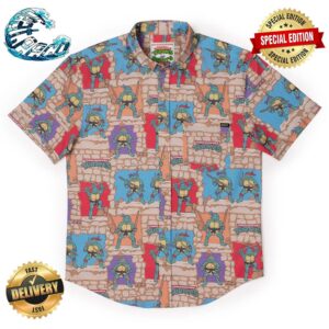 Teenage Mutant Ninja Turtles Cowabunga Covers RSVLTS Collection Summer Hawaiian Shirt