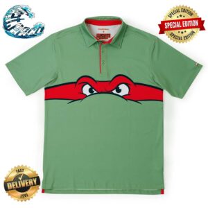 Teenage Mutant Ninja Turtles Raphael RSVLTS Collection All Day Unisex Polo Shirt