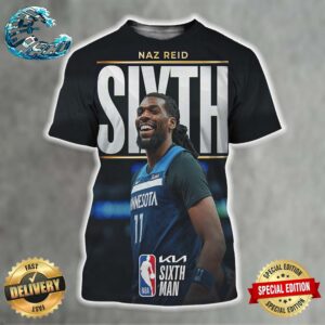 The 2023-24 KIA NBA Sixth Man Of The Year Is Naz Reid All Over Print Shirt