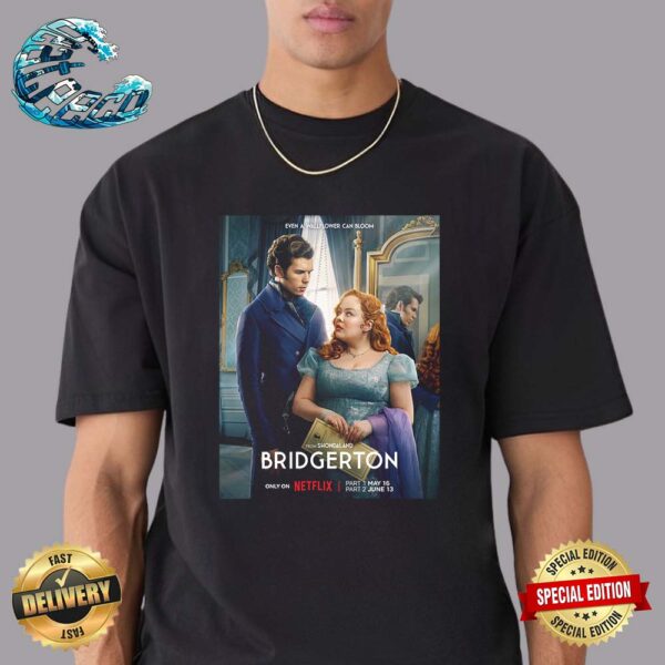 The Author Becomes The Story Bridgerton Season 3 Part 1 Arrives May 16 Premium T-Shirt