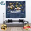 Michigan Hockey Is Going To Back To NCAA 2024 Men’s Frozen Four At Saint Paul MN Wall Decor Poster Tapestry