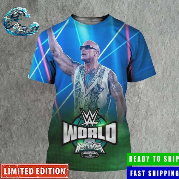 The Final Boss The Rock Will Be Appearing At WWE World WrestleMania This Thursday All Over Print Shirt