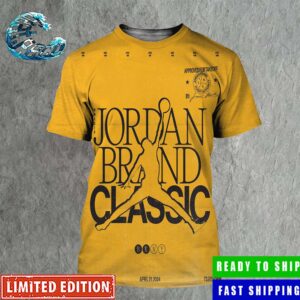 The Jordan Brand Classic Takes Over Barclays Center On April 21 2024 All Over Print Shirt