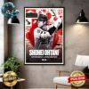 Shohei Ohtani Has The Most MLB Home Runs By A Japanese Born Player Home Decor Poster Canvas