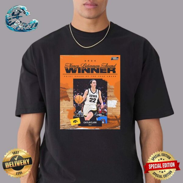 The Nancy Lieberman Point Guard Of The Year Award Winner Is Caitlin Clark 22 Vintage T-Shirt