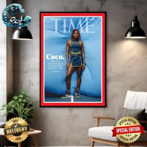 Time Magazine Cover Tennis Champion Coco Gauff Is Playing For Herself Now Home Decor Poster Canvas