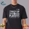 Toronto Maple Leafs NHL 2024 Stanley Cup Playoffs Big Logo Classic T-Shirt