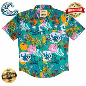 Tourist Style from Disney’s Lilo & Stitch RSVLTS Collection Summer Hawaiian Shirt