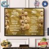 UFC 300 Five Matchup Prelims And Four Matchup Early Prelims On April 13 Sat Home Decor Poster Canvas