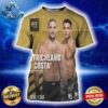 UFC 302 Matchup Head To Head World Lightweight Championship Dustin Poirier Vs Islam Makhachev On June 1 Sat All Over Print Shirt