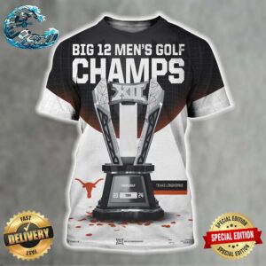 University Of Texas Longhorns Your 2024 Big 12 Men’s Golf Champions All Over Print Shirt