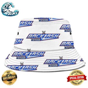 WWE BackLash France 2024 Logo All Over Print Summer Bucket Hat