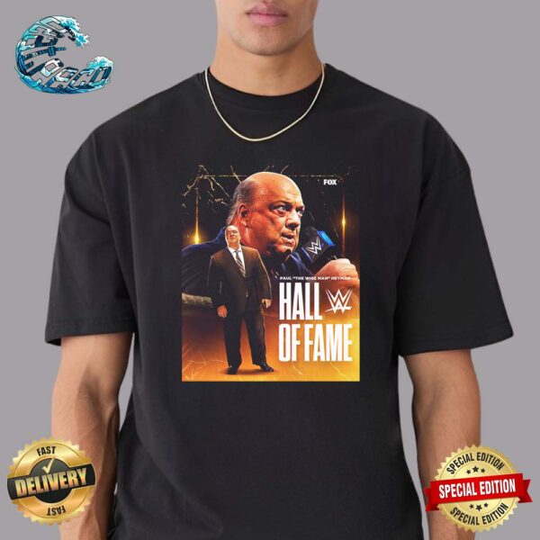 WWE Hall Of Fame 2024 Paul The Wise Man Heyman Unisex T-Shirt