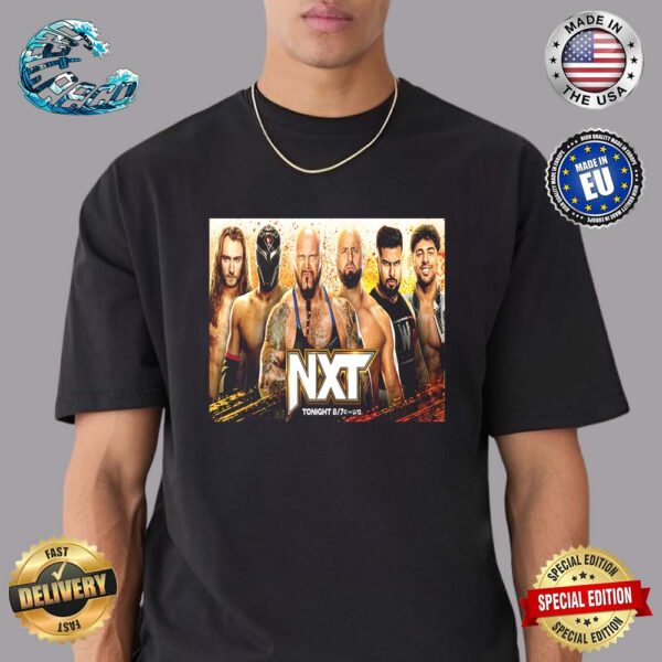 WWE NXT Head To Head Matchup Trick Williams And Carmelo Hayes Vs Team Stand And Deliver Unisex T-Shirt