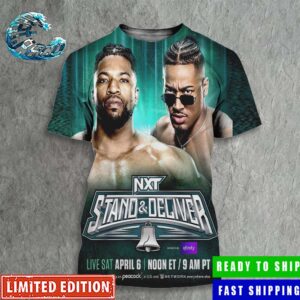 WWE NXT Stand And Deliver Head To Head Trick Williams Vs Carmelo Hayes On April 6 All Over Print Shirt