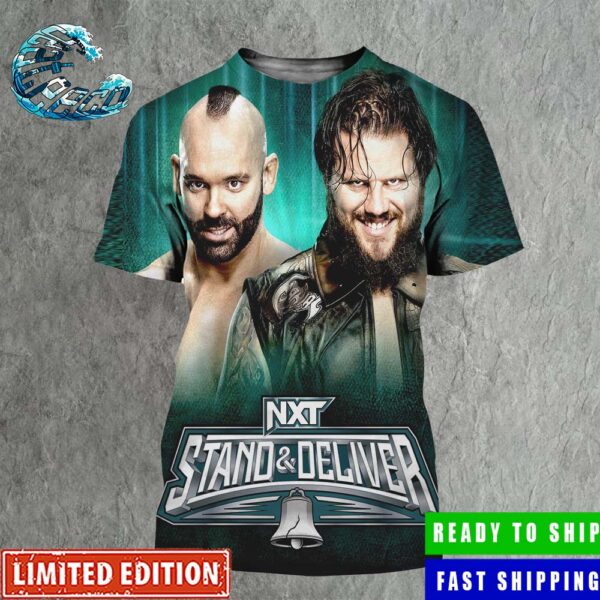 WWE NXT Stand And Deliver Head To Head Tye Dillinger Joe Gacy All Over Print Shirt
