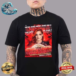 WWE Raw Becky Lynch And New Women’s World Champion Unisex T-Shirt