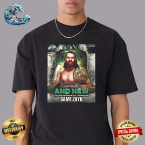 WWE WrestleMania XL And New Intercontinental Champion Sami Zayn Unisex T-Shirt