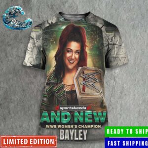 WWE WrestleMania XL Bayley And New WWE Women’s Champion All Over Print Shirt