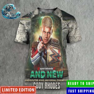 WWE WrestleMania XL Cody Rhodes And New Undisputed WWE Universal Champion All Over Print Shirt